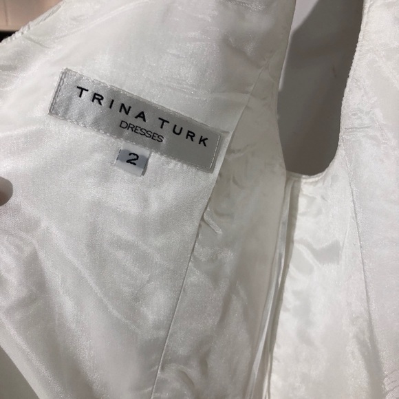 Trina Turk White Textured Dress - Picture 5 of 5